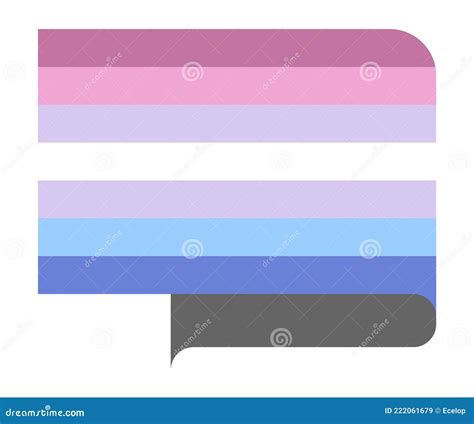 Bigender Pride Flag Stock Vector Illustration Of Abstract 222061679