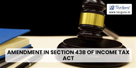 Amendment In Section B Of Income Tax Act Msme Payment Faqs