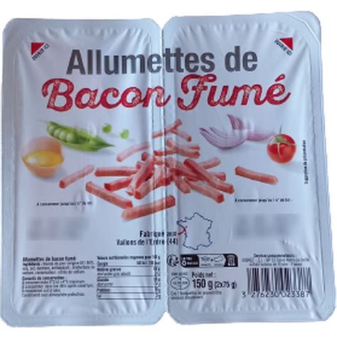 Allumettes De Bacon Fum X G G Pas Cher Auchan Fr