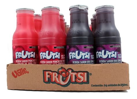 24 Pack Frutsi Con Jugo Vitaminas Sabores Surtidos De 250 Ml MercadoLibre