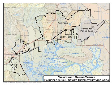 Map Gallery - Fairfield-Suisun Sewer District