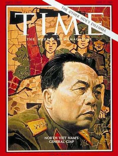 Vo Nguyen Giap on TIME magazine covers ~ vintage everyday