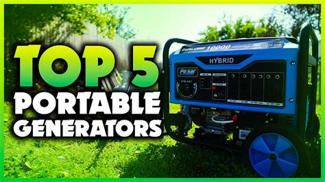 Top 5 Best Portable Generators 2023 Dont Buy Until You Watch This Youtube