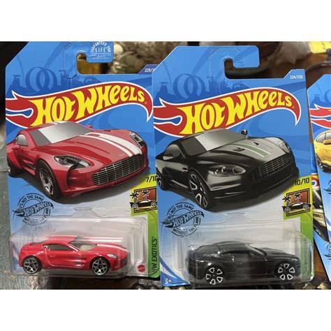 Hot wheels 風火輪美版 Aston Martin 奧斯頓馬丁 DBS one 紅色 蝦皮購物