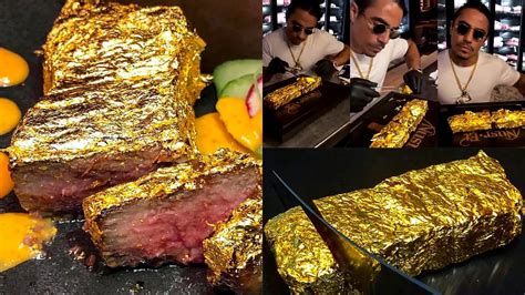 Nusret Steakhouse Dubai Amazing Carat Gold Steak Nusr Et Youtube