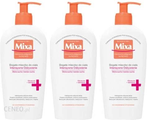 Mixa Intense Nourishment Odżywcze Mleczko Do Ciała Do Bardzo Suchej