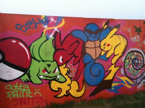 Starter Graffiti Pokemon