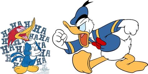 Woody Woodpecker 🪵 was 😟 😯 😶 Laughing 😝 😂 😆 😹 @ Donald Duck 🦆 | Woody woodpecker, Laugh, Woodpecker