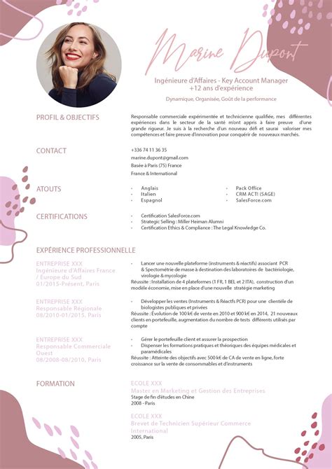 Cv Sur Mesure Cv Pour Job D T Mycvfactory