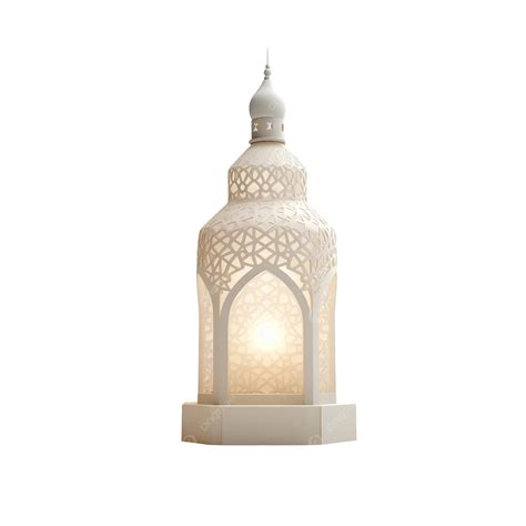 3d Eid Mubarak Islamic Light Generative Ai Golden Moon Texture