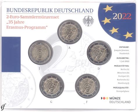 Euro Cc Set Germany Erasmus Program Eurofischer