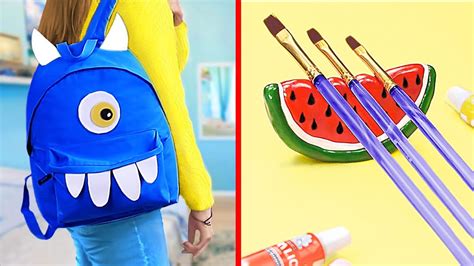 Back To School Contest Fun Diy School Supplies And Hacks Youtube