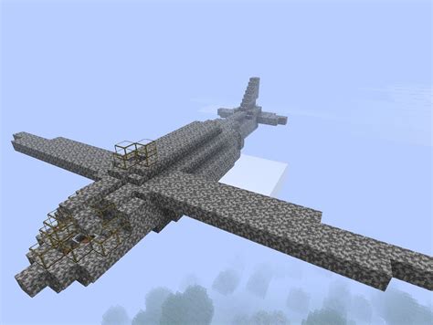 Bomber airplane (was trying to make b-17 but failed) Minecraft Project