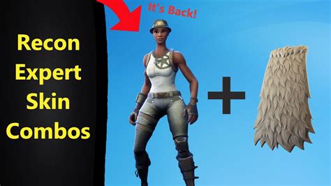 Recon Expert Skin Combos In Fortnite It S Back YouTube