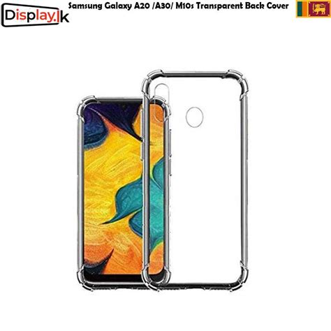 Samsung Galaxy A20 Transparent Back Cover Displaylk