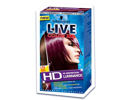 L Ultra Violet Schwarzkopf Live Colour Live Colour Xxl Ultra Violet