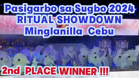 Pasigarbo Sa Sugbo Minglanilla Sugat Kabanhawan Festival Nd Place