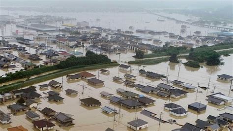 Japan Flooding And Landslides Kill Dozens As Millions Are Ordered To