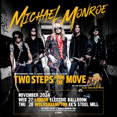 Michael Monroe Two Steps From The Move Electric Ballroom Camden