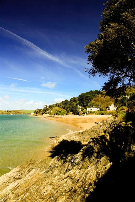 Salcombe Beach Devon England Stock Image - Image of beautiful, sailing ...