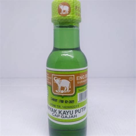 Jual MINYAK KAYU PUTIH CAP GAJAH 55 ML BOTOL KACA Shopee Indonesia