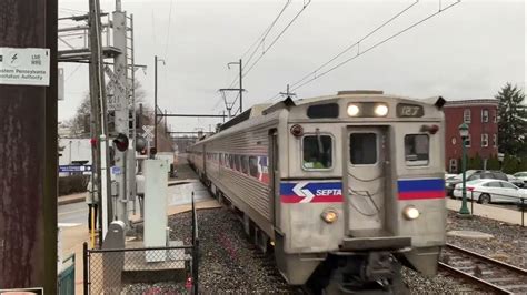 Friendly Septa Silverliner Iv Crew Does Horn Show In North Wales Youtube