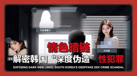 情色暗链，解密韩国“深度伪造”性犯罪｜重建现场 Exposing Dark Web Links South Koreas Deepfake