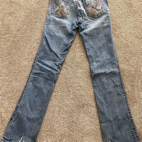 Rock By Wrangler Distressed Style Bootcut Ultra Depop