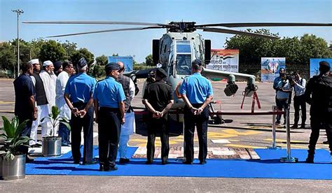 Iaf Inducts Indigenously Built Light Combat Helicopter The Week