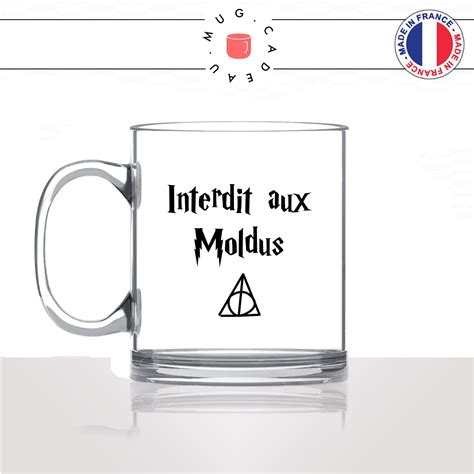 Mug Interdit Aux Moldus Film Harry Potter Mug Cadeau