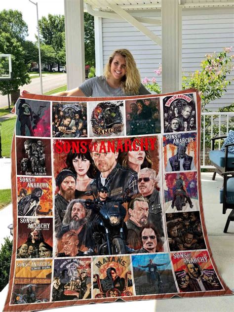 Order Sons Of Anarchy Illustration D Quilt Blanket From Brightroomy Now