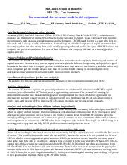 Hill Country Snack Foods Case Summary - McCombs School of Business FIN ...