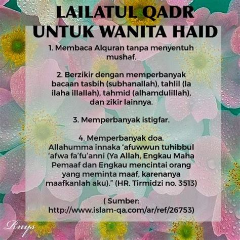 Doa Haid Wajib Dakwah Islami