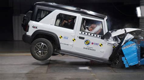 Mahindra Thar Roxx Scores Stars At The Latest Bharat Ncap Safety