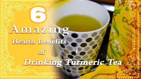 6 Health Benefits Of Drinking Turmeric Tea Youtube