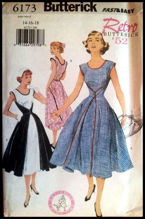 Butterick Retro Butterick Misses By Elliespatternshop