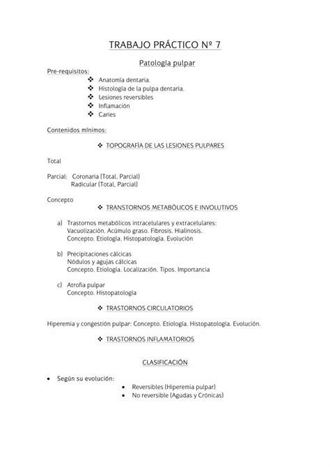 Pdf Trabajo Pr Ctico N Odn Unne Edu Arhiperemia Y Congesti N