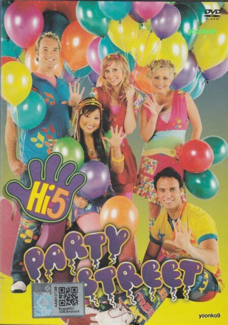 Hi 5 Go Party Street Dvd Original Australia Series Pal Format Region