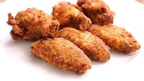 Alitas de Pollo Fritas súper Crujientes y Riquísimas Alitas de pollo