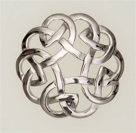 Eternal Interlace Brooch C Celtic Jewelry Scottish Jewellery Celtic