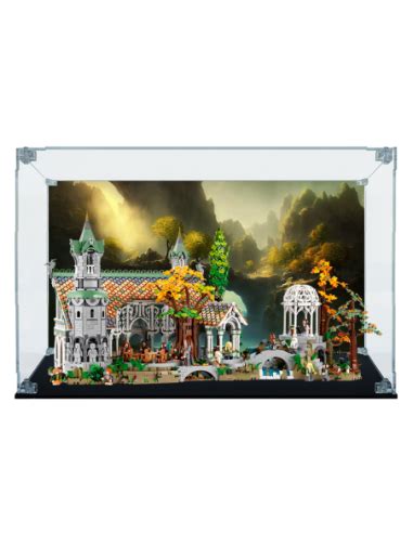 Plexiglas Display Case For Lego Lord Of The Rings Rivendell