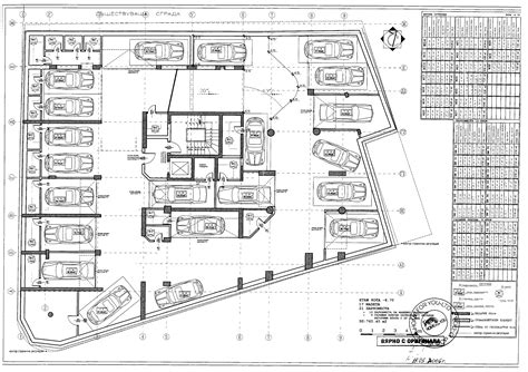 Parking Garage Layout Plan