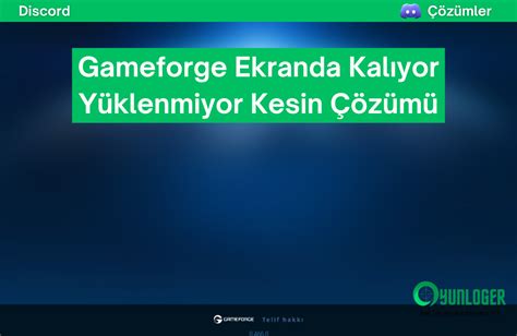 Gameforge Ekranda Kalıyor Yüklenmiyor Kesin Çözümü