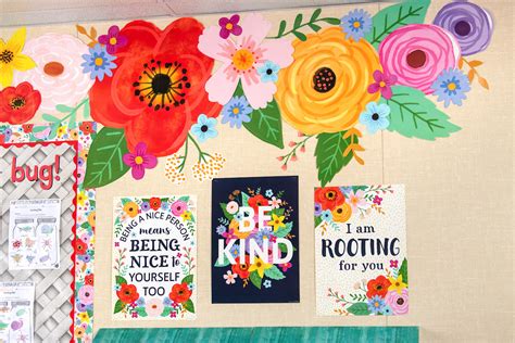 Wildflowers Classroom Classroom Decorations Teacher Created Resources