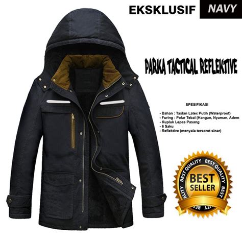 Jual Jaket Parka Tactical Indonesia Eksklusif Waterproof Anti Air