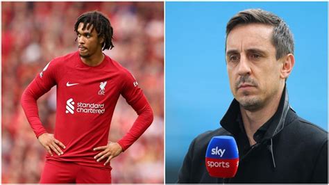 Gary Neville Compares Liverpool Right Back Trent Alexander Arnold To Iconic Brazilian Fullback Cafu