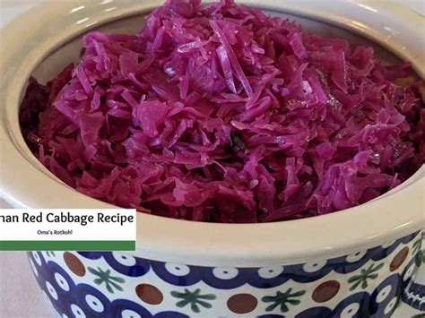 Oma's Easy and Delicious German Red Cabbage Recipe