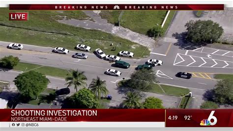 Shooting Investigation In Ne Miami Dade Nbc 6 South Florida