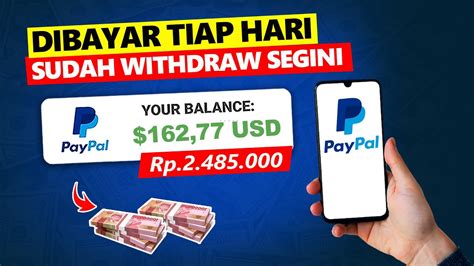 Paypal Gratis Dibayar Tiap Hari Aplikasi Game Penghasil Uang