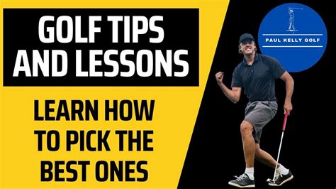 How To Pick The Best Golf Lessons And Tips Youtube